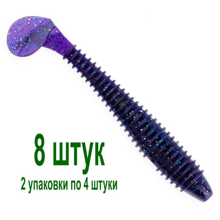 Риппер Akara Fat Tail 96мм (2 х 4шт) X040