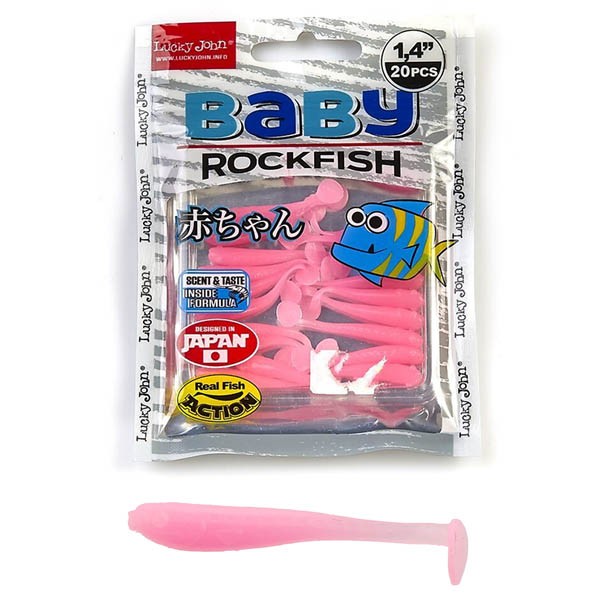 Риппер LuckyJohn Baby Rockfish 1.4" 20шт F05