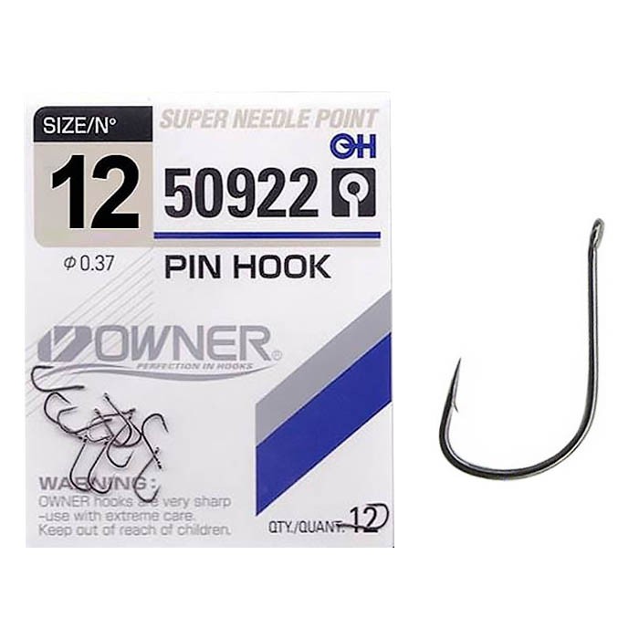 Крючки Owner 50922 Pin Hook №12 (11шт)