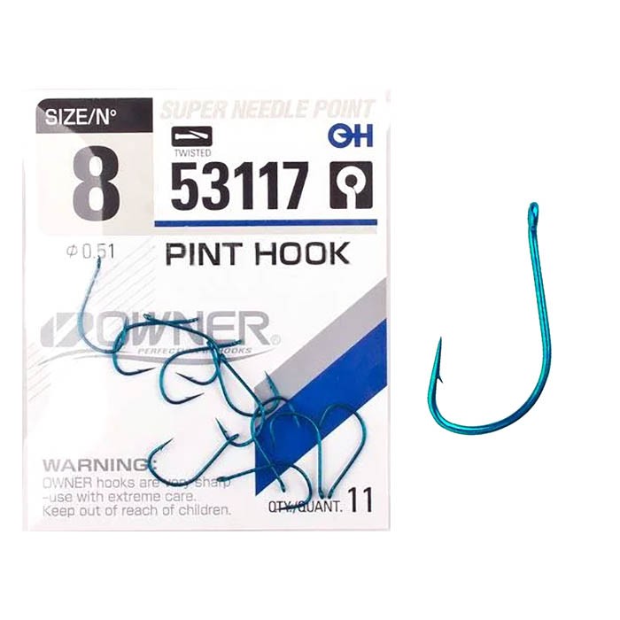 Крючки Owner 53117 Pint Hook №8 (11шт)