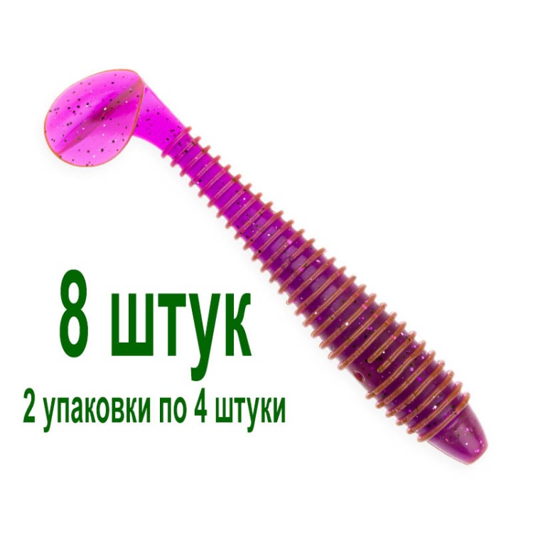 Риппер Akara Fat Tail 80мм (2 х 4шт) 413