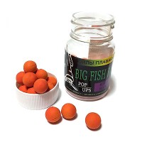 Бойлы BigFish Pop-Up 10мм Клубника с кукурузой