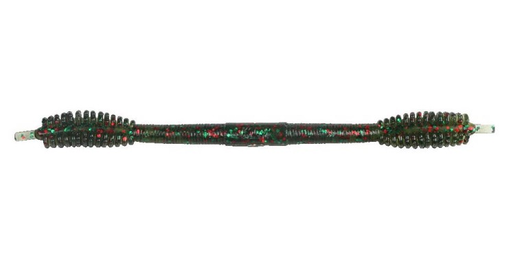 Приманка силиконовая Kutomi Wave Rods 4" 10см (8шт) цвет G-RG